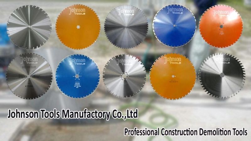 650mm Diamond Wall Saw Blade for Cutting Reinforced Concrete