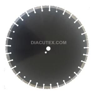 500mm Laser Welded Reinforced Concrete Diamond Saw Blade Cured Concrete Floor Saw Blade for High HP Walk Behind Saw Machine
