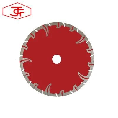 8inch Gu Turbo Cutting Diamond Saw Blade with Protection Teeth