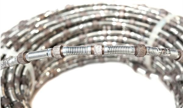 Marble Quarry Sintered Beads Diamond Wire Saw
