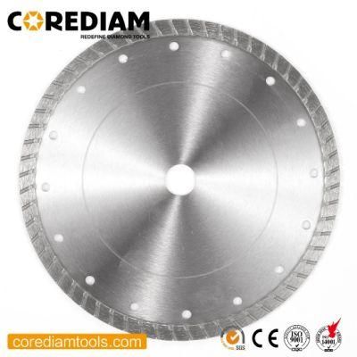 105mm-400mm Sinter Hot-Pressed Diamond Turbo Blade for Cutting Bricks, Slate, Concrete and Masonry Materials/Diamond Tools/Cutting Disc