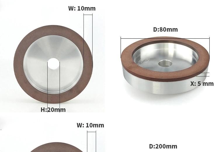 Best Resin CBN Bond Diamond Grinding Wheel for Stainless Steel