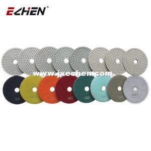 White Color Resin Bond Diamond Flexible Polishing Pad