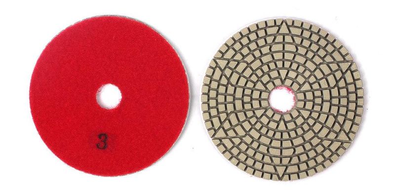 Diamond 3 Steps Polishing Pad Tool for Stone/Quartz Dry and Wet Use