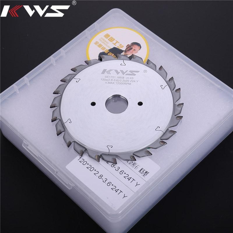 Kws Adjustable Scoring Saw 120X20 2.8X3.6 24t for Wood