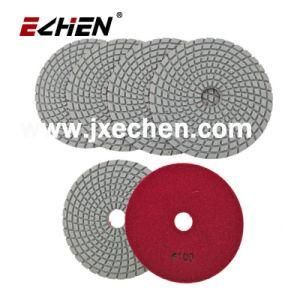 125mm Wet White Diamond Polishing Pads