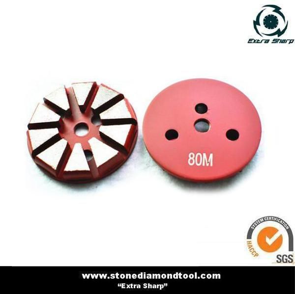 10 Segments Diamond Grinding Wheel Disc for Concrete
