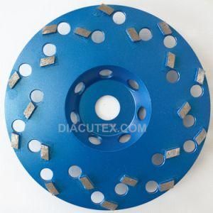 7 Inch Spike Segment Diamond Grinding Wheel for Concrete