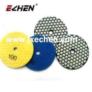Diamond Resin Dry Flexible Polishing Pad 4 Inch