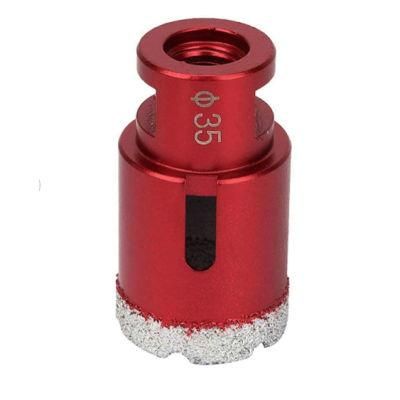 Vacuum Brazed Welding Diamond Core Drill Bit Marble Ceramic Tile Wall Brick Holes Drilling Accessory