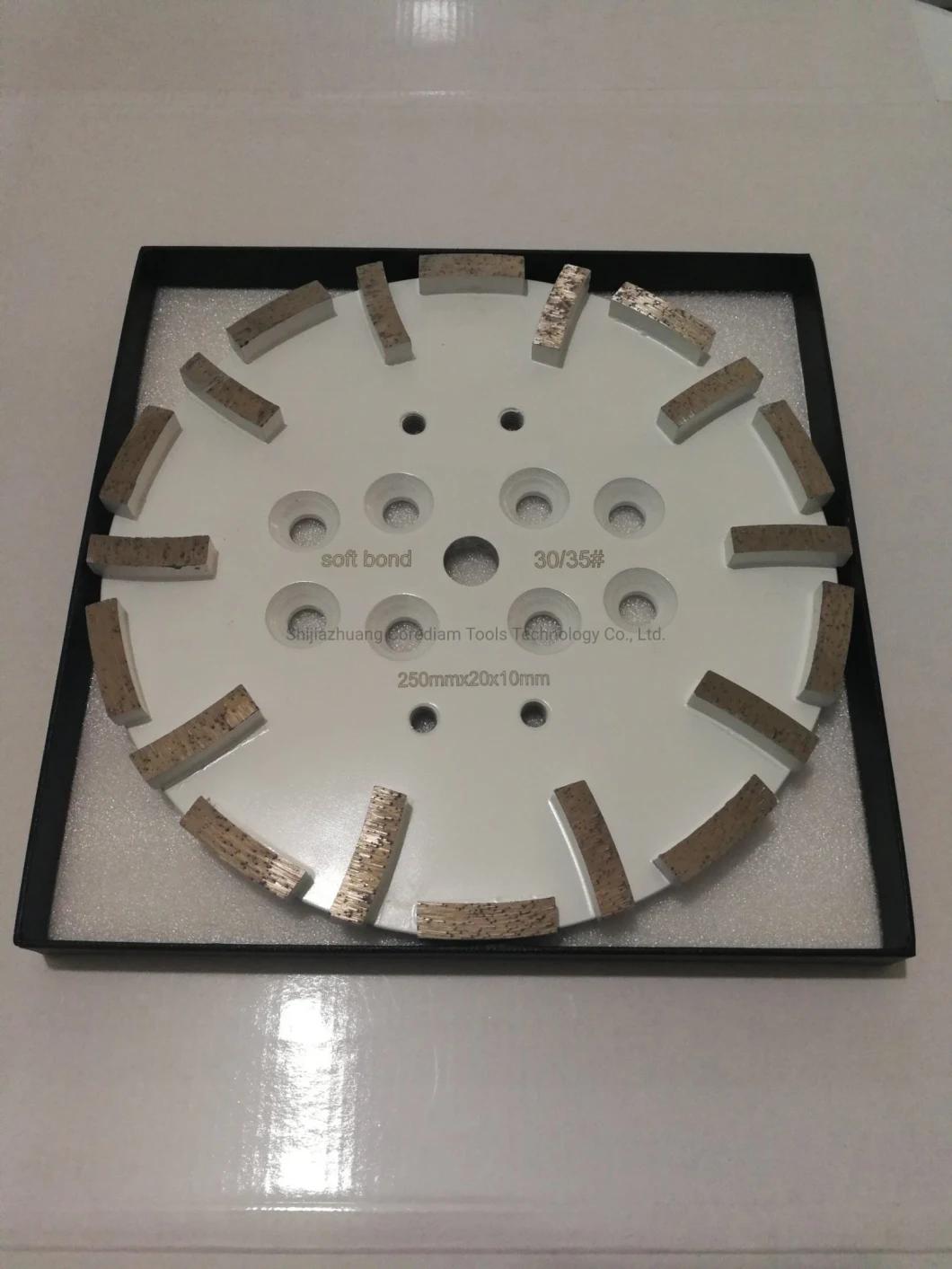 254mm Concrete Grinding Disc with Arrow Segments/Grinding Tools
