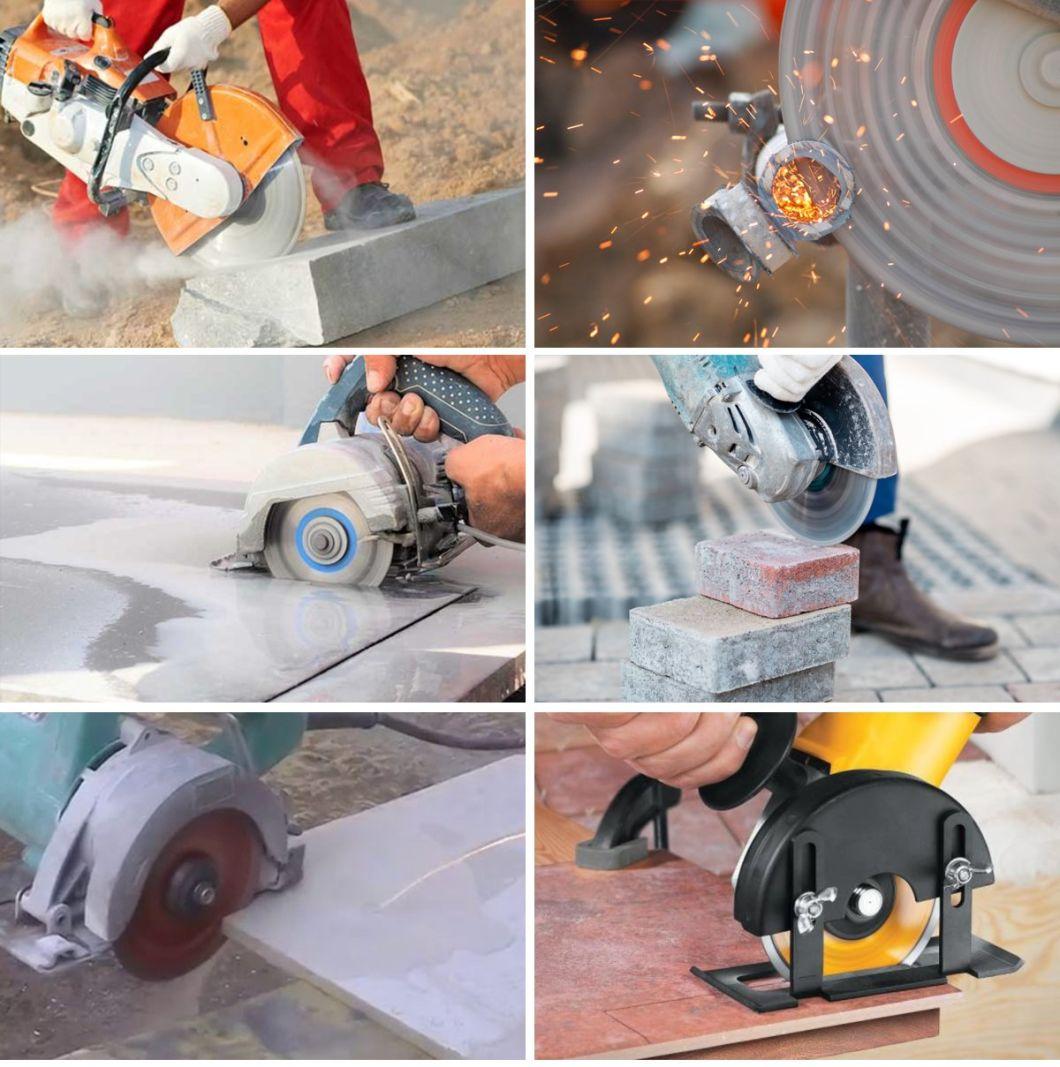 Flange Electroplate Diamond Saw Blade with Double Face Coated