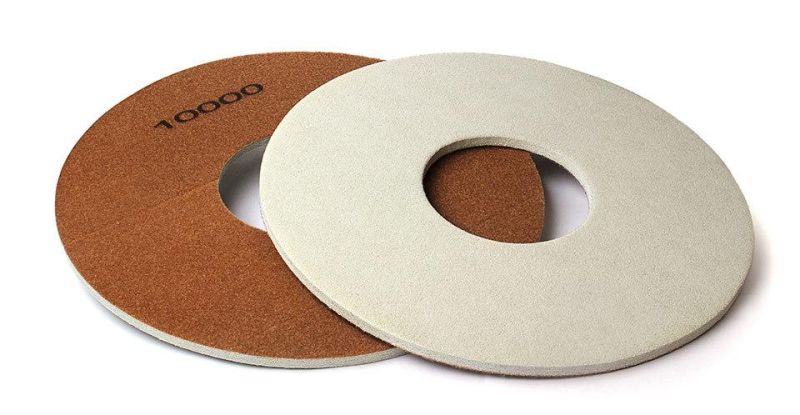 17" Nylon Fiber Diamond Sponge Polishing Wet Pad for Marble Granite Artificial Stone