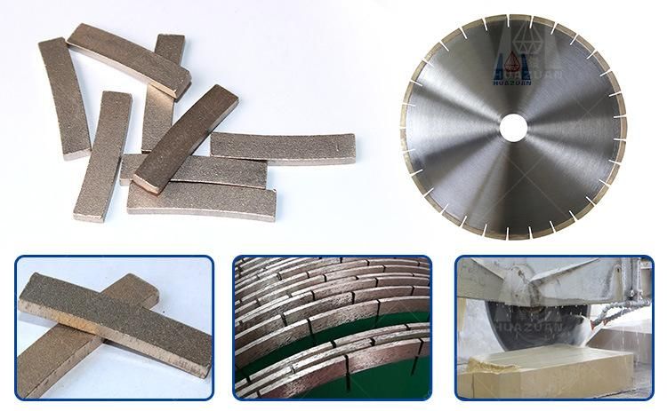 Fan-Segmented Type Smooth Cutting Diamond Mable Blade