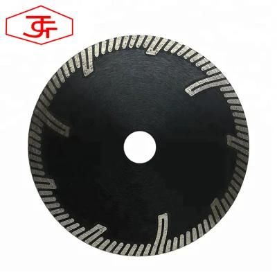 4inch Gu Turbo Cutting Diamond Saw Blade with Protection Teeth