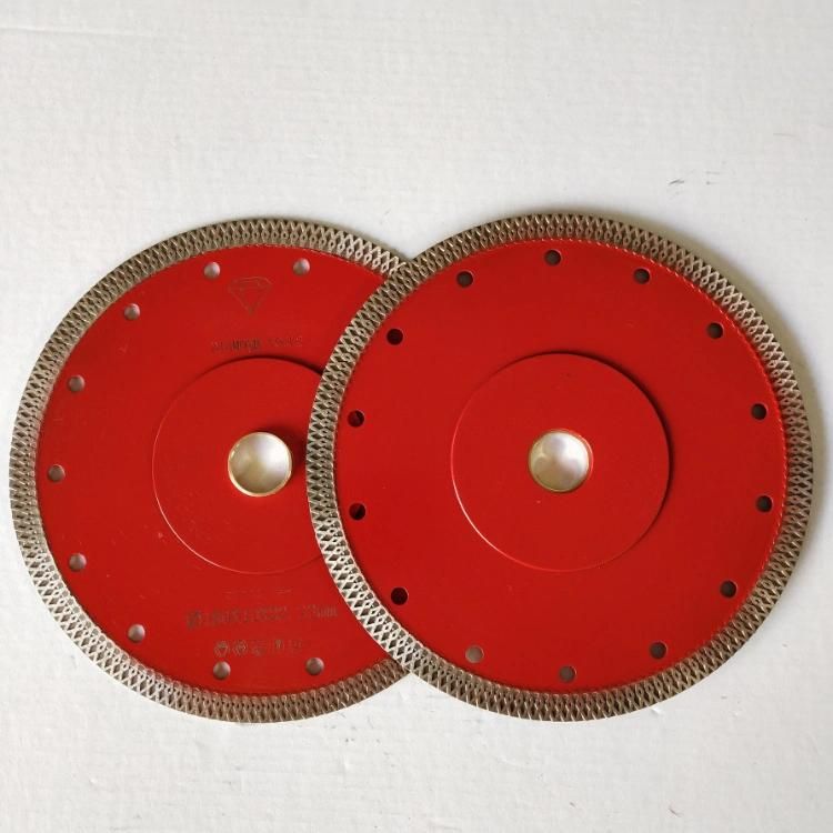 125mm Hot Press Sintered Diamond Saw Blades Mesh Turbo Rim Blades for Ceramic Porcelain Tile Marble Slates