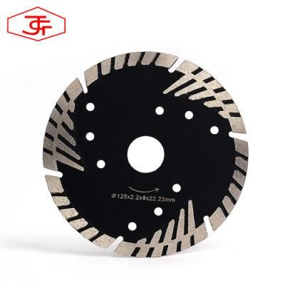 6inch Gu Turbo Cutting Diamond Saw Blade with Protection Teeth
