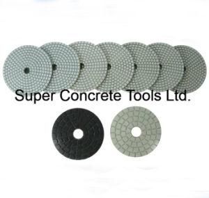 Beige Dry Wet Polishing Pads