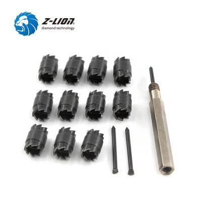 13PCS 3/8&prime;&prime; Carbide Spot Weld Drill Bit Set Rotating Power Tool