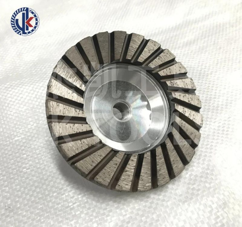 Fast Cutting Turbo Diamond Cup Wheel for Grinding Stone 100mm*M14