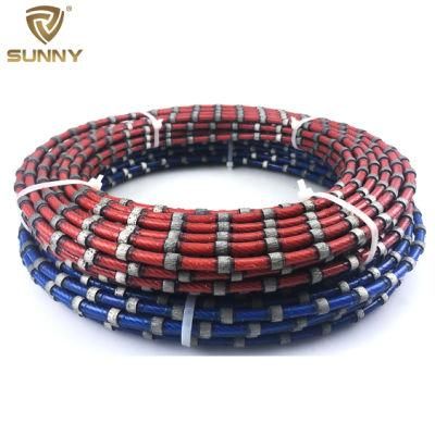 Plastic Type Diamond Wire Saw for Granite Profiling