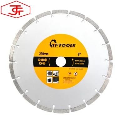 9 Inch Circular Segmented Diamond Saw Blade for Marble Brick