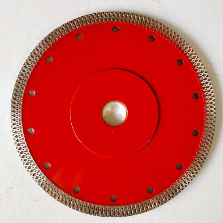 125mm Hot Press Sintered Diamond Saw Blades Mesh Turbo Rim Blades for Ceramic Porcelain Tile Marble Slates