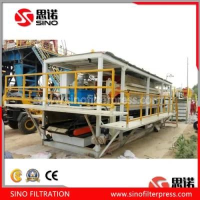 2000 Biological Sludge Dewatering PP Automatic Membrane Filter Press Price