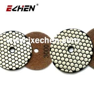 Dry Polishing Pad with Velcro Backed