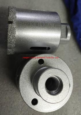 Marble CNC Diamond Drill Bit Brazing Core Drill Bit Diamond Tool