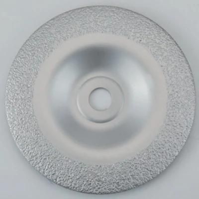 Supplier Vacuum Brazed Diamond Cup Wheel for Cutting and Grinding