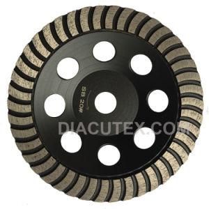 125mm Continuous Rim Turbo Fine Grinding Cup Wheel