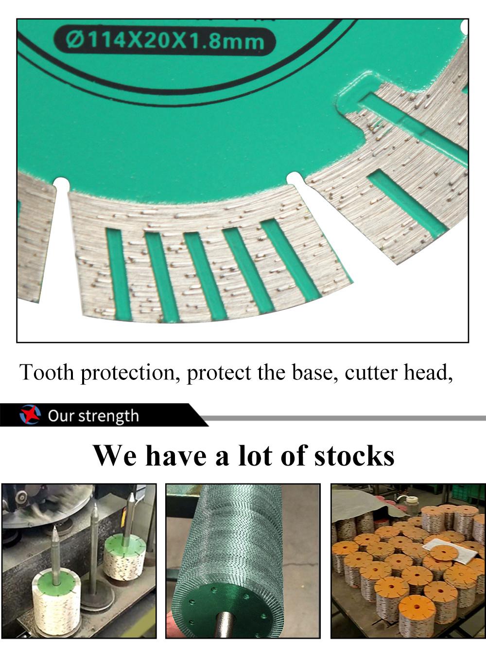 Thin Kerf 110mm Diamond Turbo Saw Blade Ceramic Tile Porcelain Cutting Disc