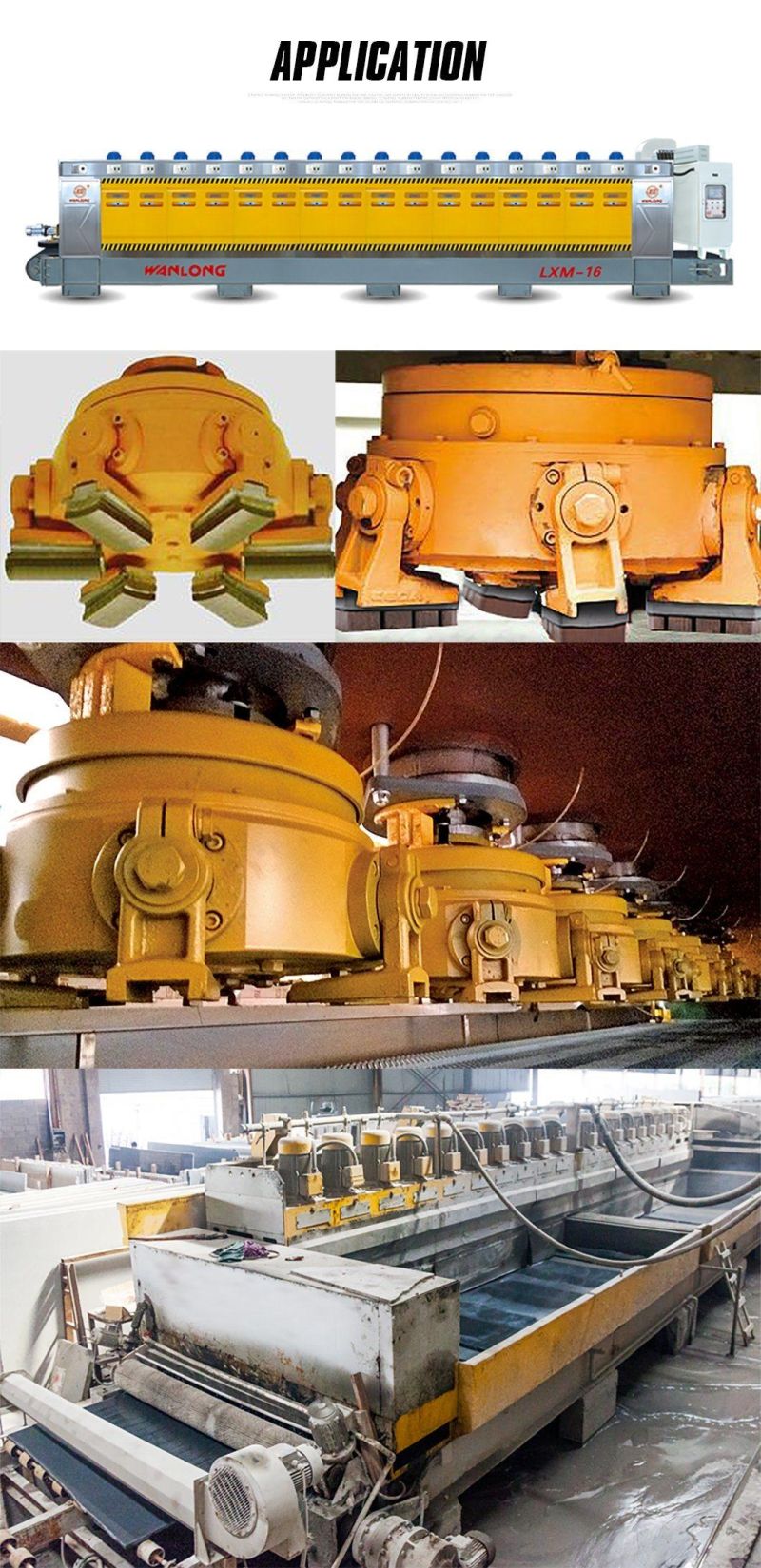 Diamond Grinding Fickert for Granite Slabs Polishing