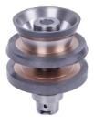 Hybrid Bond Diamond and CBN Wheels, Dual Force Fluting Cutting Wheels, Double Discs Grinding Wheels