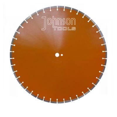 600mm Laser Welded Diamond Circular Segmented Saw Blade Reinforced Concrete Cutting Tools