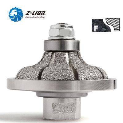 Diamond Vacuum Brazed Diamond Profile Wheel/Grinding Wheel for Countertop Edging Granite Marble