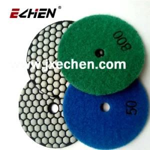 Diamond Dry Polishing Pad for Marble Fabrication