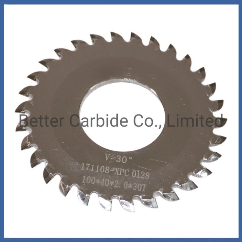 Solid Tungsten Carbide Saw Blade - Cemented Blade for PCB V Scoring