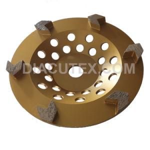 Arrow Segment Raptor Diamond Grinding Wheel for Epoxy and Coating Removal