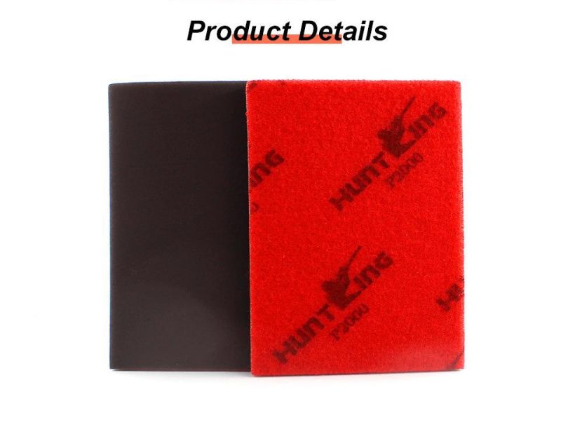 Rectangle Sanding Sponge Block Saning Paper for Car Poilsihing