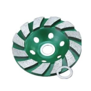 Diamond Double Row Grinding Cup Wheel for Stone