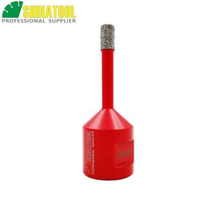M14 6mm Vacuum Brazed Diamond Drill Bit Hole Saw for Marble &amp; Granite