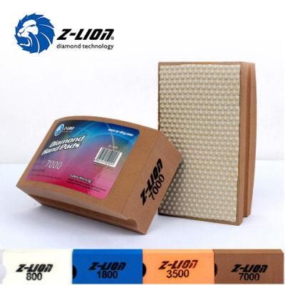 Resin Foam Polishing Diamond Hand Pads for Stone/Glass/Ceramic