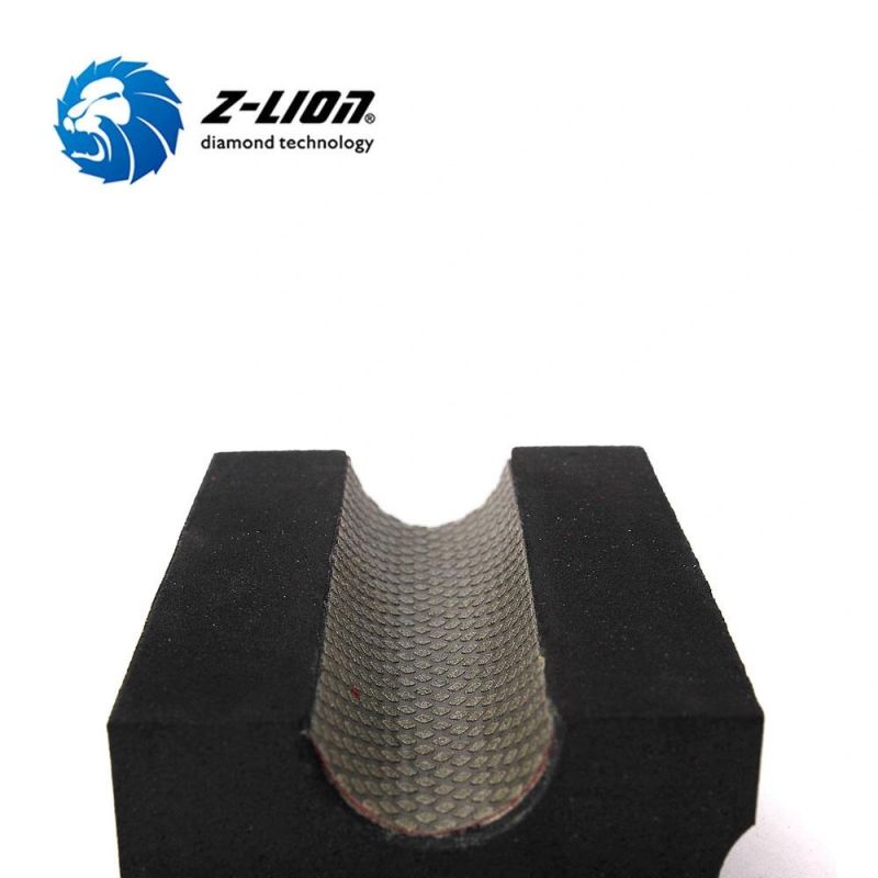 Zlion V20 Electroplated Hand Pad for Stone Glass Marble Polishing