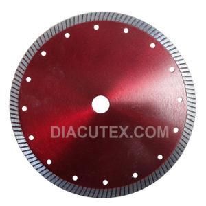 1.6mm Fast Cutting Turbo Rim 7 Inch Tile Saw Blade