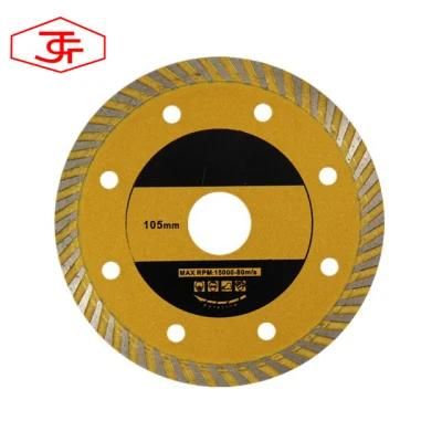 Super Thin Sintered Diamond Turbo Saw Blade for Cutting Granite