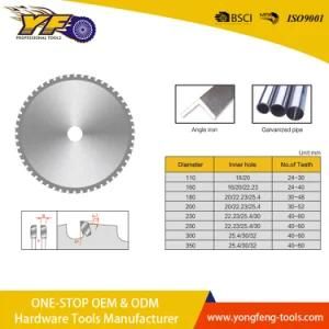 Tct Circular Saw Blade for Wood and Aluminum Cutting