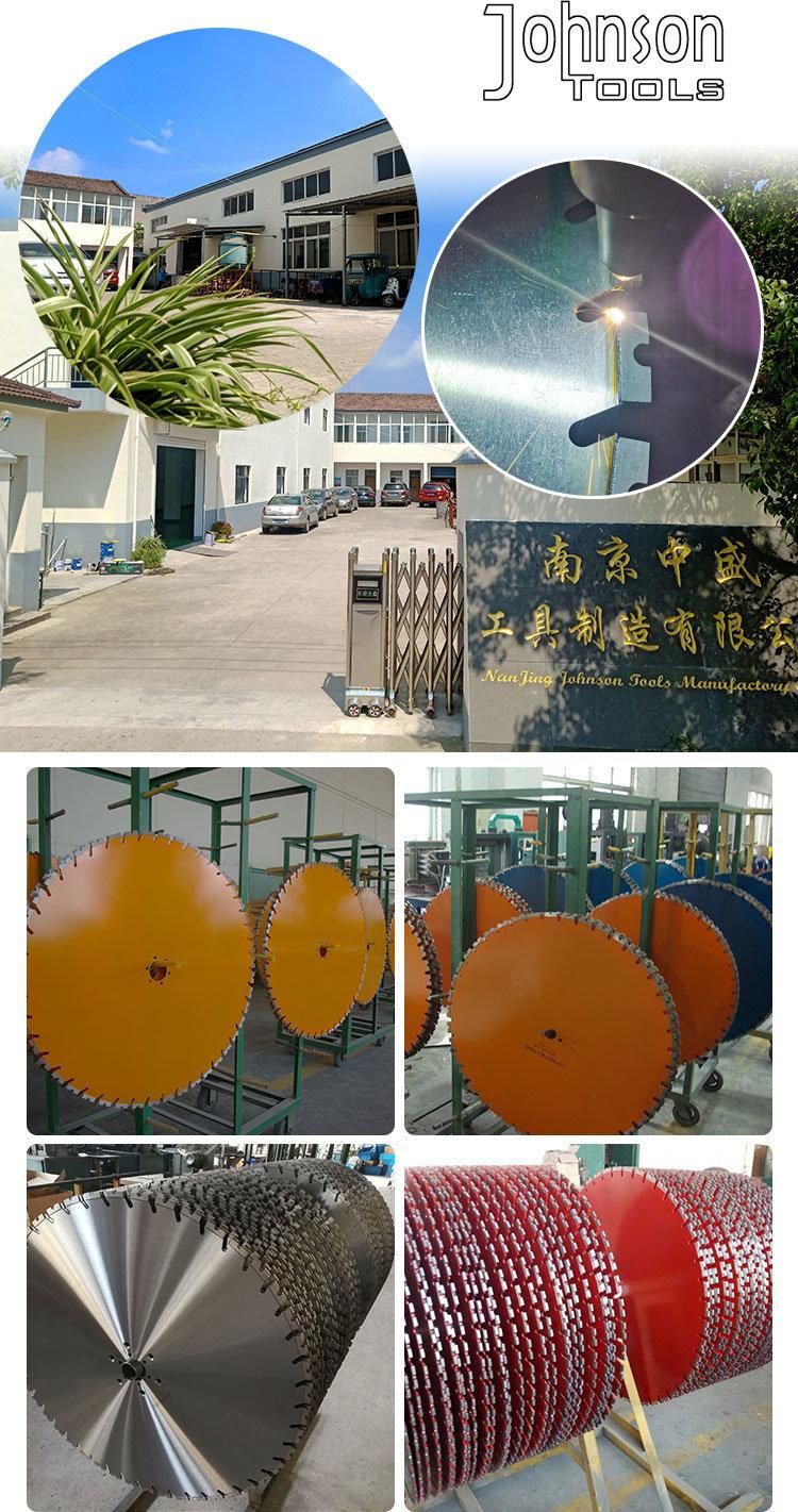 750mm Laser Welded Diamond Road Cutting Blades for Floor Saw