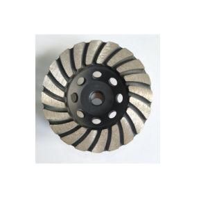 105mm Green Color Granite Cup Wheel for Granite Concrete